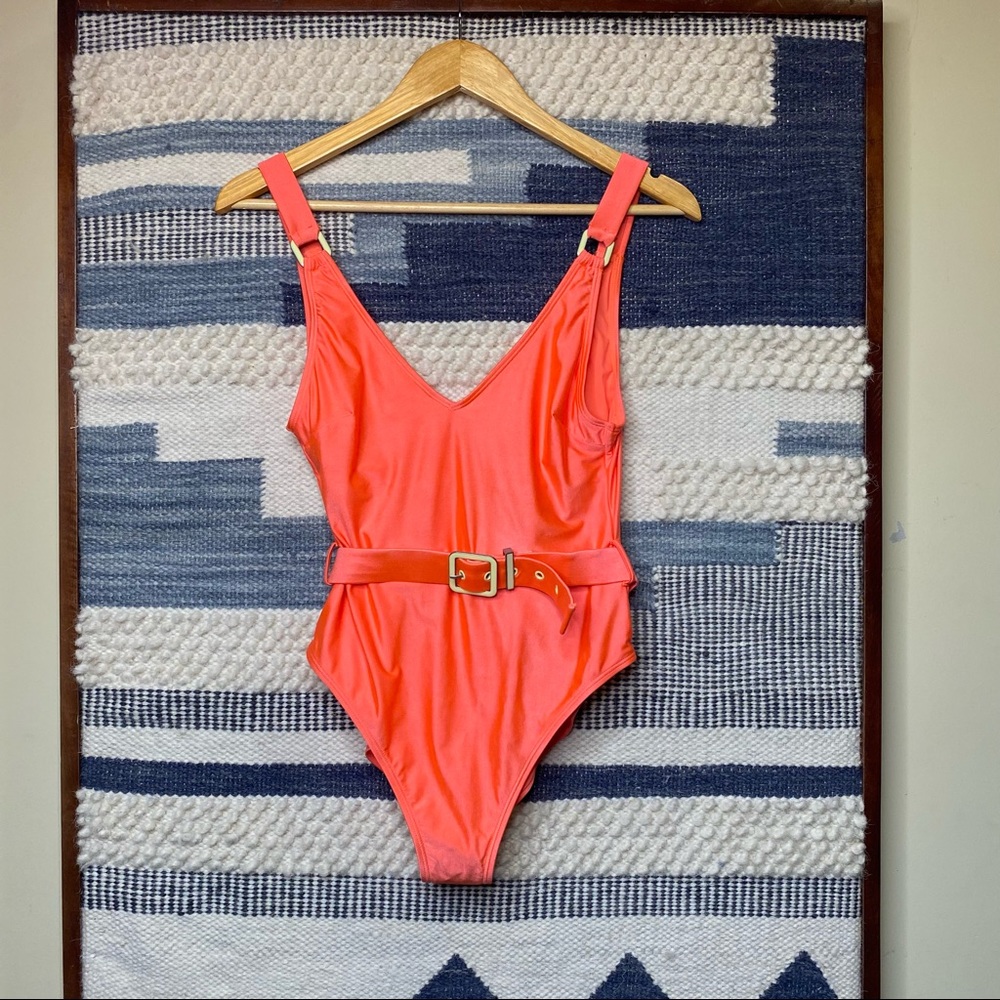 Dolce Vita Bright Belted Swimsuit
